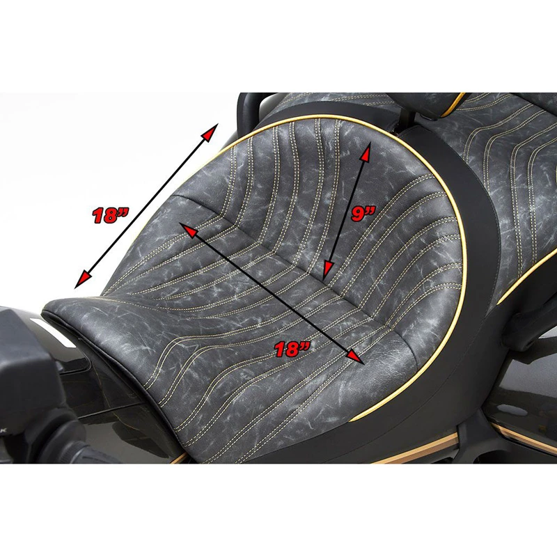 Corbin HGL18-2012-E Master's Type Seat W/ Standard Trunkrest For Honda Gold Wing 1800 '12-'17 8 Corbin HGL18-2012-E Master's Type Seat W/ Standard Trunkrest For Honda Gold Wing 1800 '12-'17 - Image 6