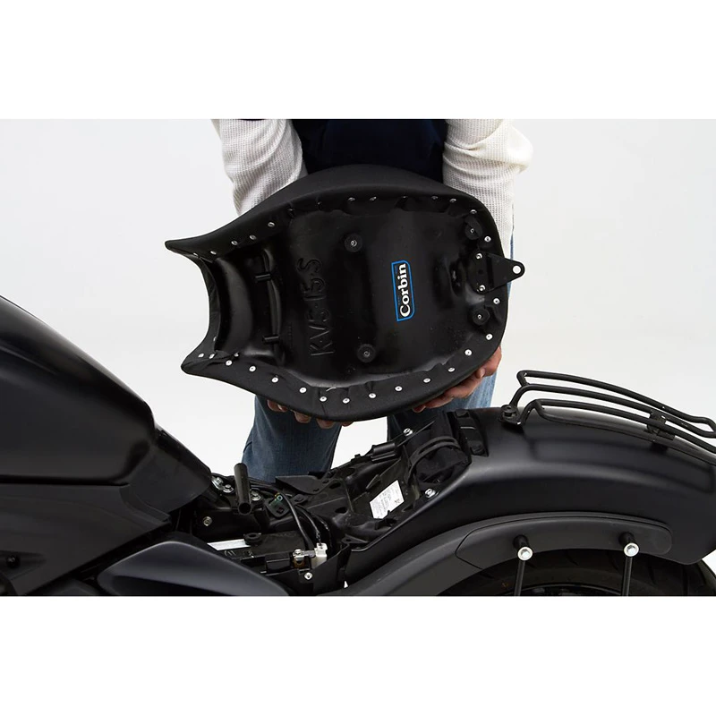 Corbin K-VS-15-S Classic Solo Seat For Kawasaki Vulcan S (2015-) 15 Corbin K-VS-15-S Classic Solo Seat For Kawasaki Vulcan S (2015-) - Image 13
