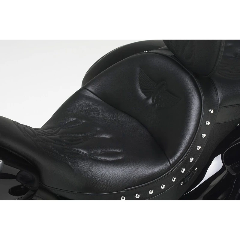 Corbin KV-17-VAQ-DT-E Dual Tour Seat(with Heat) For Kawasaki Vulcan Vaquero 15 Corbin KV-17-VAQ-DT-E Dual Tour Seat(with Heat) For Kawasaki Vulcan Vaquero - Image 13