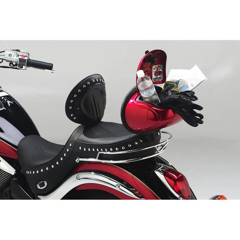 Corbin KV-900-6-DT-E Dual Tour Seat, Heated For Kawasaki Vulcan 900 (2006-) 7 Corbin KV-900-6-DT-E Dual Tour Seat, Heated For Kawasaki Vulcan 900 (2006-) - Image 5