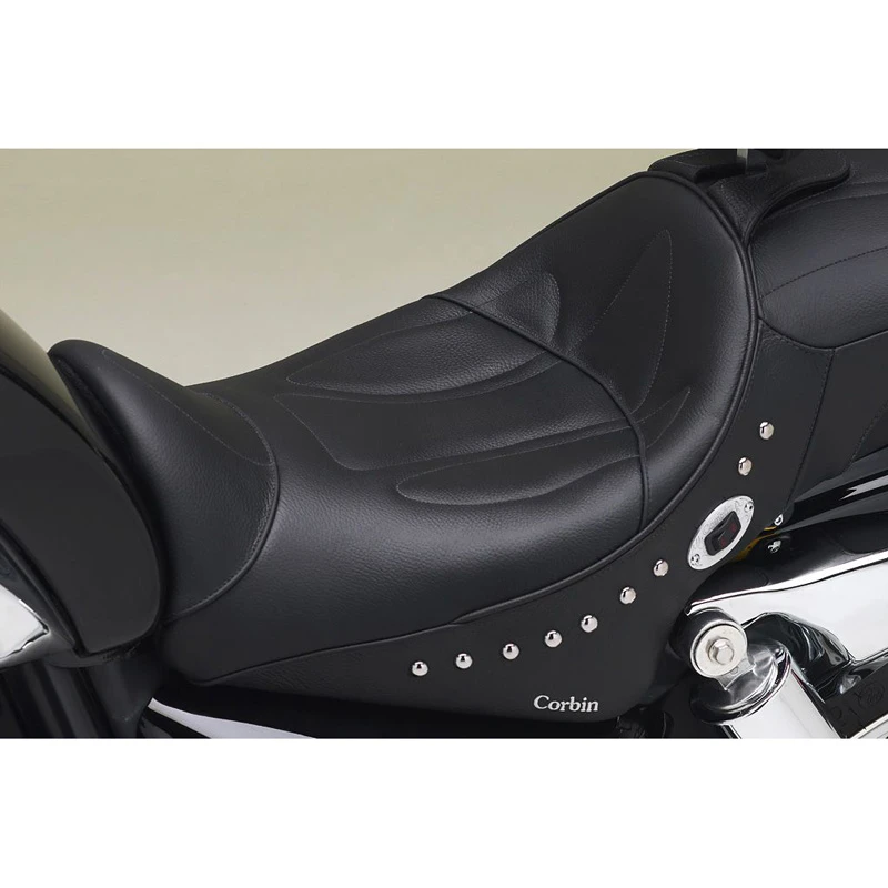 Corbin T-R-3-DT-E Dual Tour Seat(with Heat) For Triumph Rocket III '04-'19 12 Corbin T-R-3-DT-E Dual Tour Seat(with Heat) For Triumph Rocket III '04-'19 - Image 10