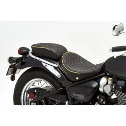 Corbin T-SM-18-SE Classic Solo Seat, With Heat For Triumph Speedmaster (2018-) -COB Motorcycle Shop corbin t sm 18 s classic solo seat image11 2