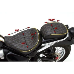 Corbin T-SM-18-S Classic Solo Seat For Triumph Speedmaster (2018-) -COB Motorcycle Shop corbin t sm 18 s classic solo seat image12 1