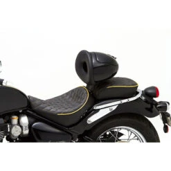 Corbin T-SM-18-SE Classic Solo Seat, With Heat For Triumph Speedmaster (2018-) -COB Motorcycle Shop corbin t sm 18 s classic solo seat image8 2
