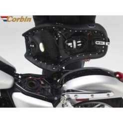 Corbin T-TB-9-DT-E Dual Tour Seat, With Heat For Triumph Thunderbird (2009-2013) -COB Motorcycle Shop corbin t tb 9 dt dual tour seat no heat image15 1