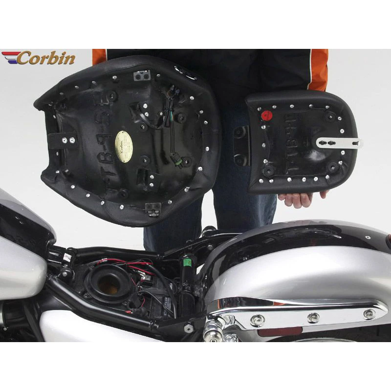 Corbin T-TB-9-S-E Classic Solo Seat, With Heat For Triumph Thunderbird (2009-2013) 13 Corbin T-TB-9-S-E Classic Solo Seat, With Heat For Triumph Thunderbird (2009-2013) - Image 11