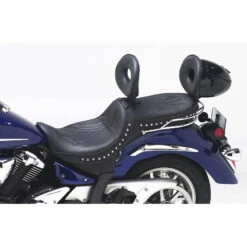 Corbin Y-VS13-7-DT-E Dual Touring Seat, Heated For Yamaha V-Star 1300 (2007-2017) -COB Motorcycle Shop corbin y vs13 7 dt dual touring seat no heat image3
