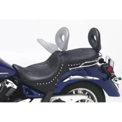Corbin Y-VS13-7-DT-E Dual Touring Seat, Heated For Yamaha V-Star 1300 (2007-2017) -COB Motorcycle Shop corbin y vs13 7 dt dual touring seat no heat image4