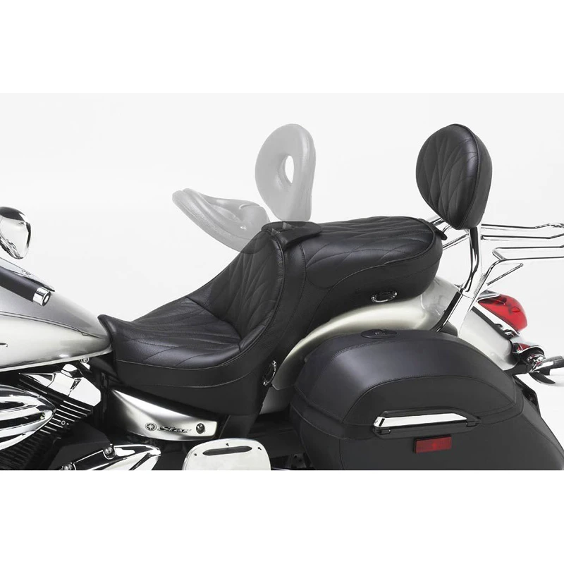 Corbin Y-VS95-9-DT-E Dual Tour Seat, Heated For Yamaha V-Star 950 (2009-2017) 5 Corbin Y-VS95-9-DT-E Dual Tour Seat, Heated For Yamaha V-Star 950 (2009-2017) - Image 3