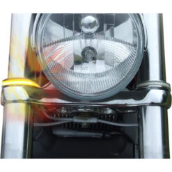 Custom Dynamics WA39-CS LED Wrap-Around Turn Signals -COB Motorcycle Shop custom dynamics wa39 cs led turn signals image2