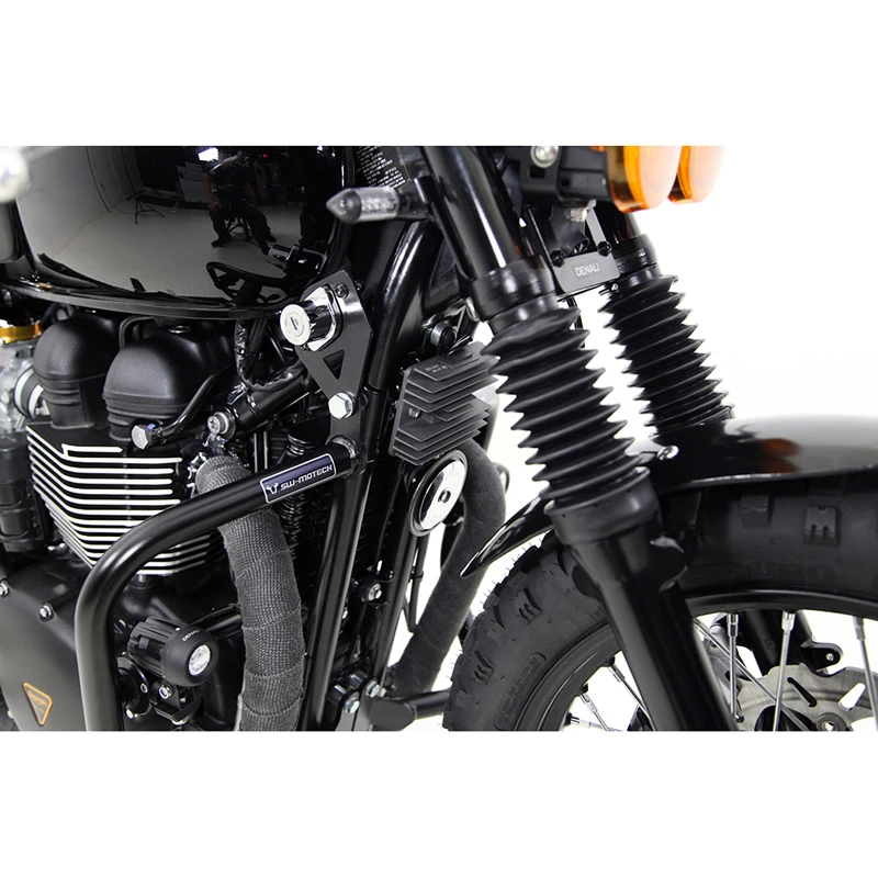 Denali LAH.11.10400 Dual DR1 Headlight Conversion Kit For Triumph Bonneville And Thruxton 7 Denali LAH.11.10400 Dual DR1 Headlight Conversion Kit For Triumph Bonneville And Thruxton - Image 5