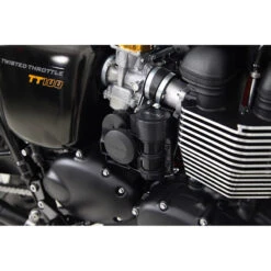 Denali HMT.11.10500 Auxiliary Horn Mounting Bracket For Triumph Bonneville And Thruxton '04-'16 -COB Motorcycle Shop denali 11 10500 auxiliary horn mounting bracket image3