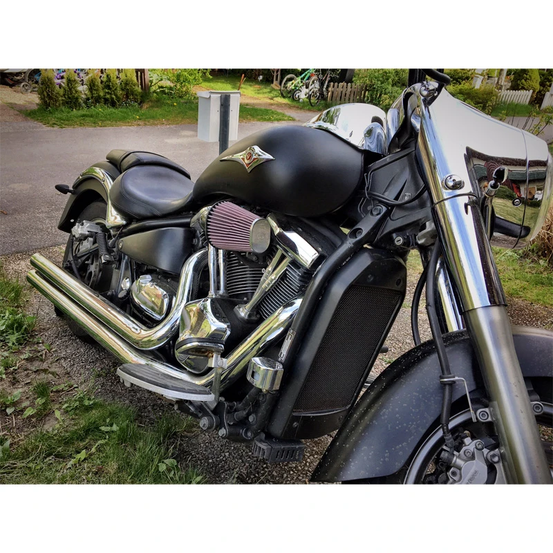 ForceWinder K VN2000 GB Air Intake Kit, Gloss Black For Kawasaki VN2000 (2002-) 7 ForceWinder K VN2000 GB Air Intake Kit, Gloss Black For Kawasaki VN2000 (2002-) - Image 5