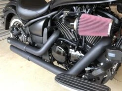 ForceWinder VN 900 GB Air Intake Kit, Gloss Black For Kawasaki VN900 (2006-) -COB Motorcycle Shop forcewinder vn 900 gb air intake kit gloss black image4