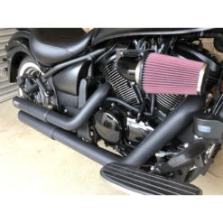 ForceWinder VN 900 GB Air Intake Kit, Gloss Black For Kawasaki VN900 (2006-) -COB Motorcycle Shop forcewinder vn 900 gb air intake kit gloss black image4