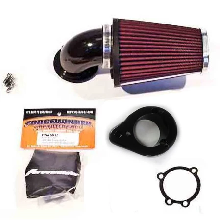 ForceWinder VTX 1300 GB Air Intake Kit, Gloss Black For Honda VTX1300 (2003-2009) 3 ForceWinder VTX 1300 GB Air Intake Kit, Gloss Black For Honda VTX1300 (2003-2009)