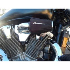 ForceWinder VTX 1800 P Air Intake Kit, Polished For Honda VTX1800 (2003-2009) -COB Motorcycle Shop forcewinder vtx 1800 p air intake kit polished image6