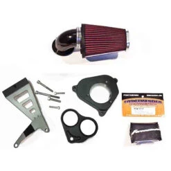 ForceWinder Y STAR 1300 GB Air Intake Kit, Gloss Black For Yamaha V Star 1300 (2007-)