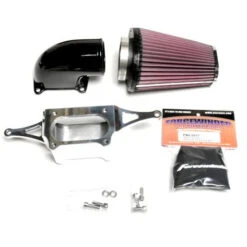 ForceWinder YW GB Air Intake Kit, Gloss Black For Yamaha Warrior (2002-2010)