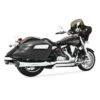 Freedom Performance MY00116 4" Race True-Dual Exhaust, Chrome Roadliner/Stratoliner '06-'16 -COB Motorcycle Shop freedom performance my00116 race true dual exhaust