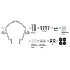 Givi AL1182A Specific Windshield Fitting Kit For Honda CMX500 Rebel (2017-)