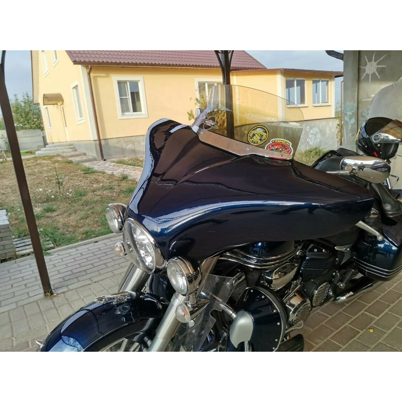 Handmade OEM Copy Batwing Fairing For Yamaha XV1900 Stratoliner Roadliner 4 Handmade OEM Copy Batwing Fairing For Yamaha XV1900 Stratoliner Roadliner - Image 2