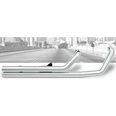 HARD-KROME 3" Big Straights Exhaust - VTX1300 Retro 03-09 3 HARD-KROME 3" Big Straights Exhaust - VTX1300 Retro 03-09