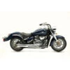 Hard-Krome 44-6452 Side Burner Exhaust For Suzuki Boulevard C90 (2013-current) -COB Motorcycle Shop hard krome 44 6452 side burner exhaust c90