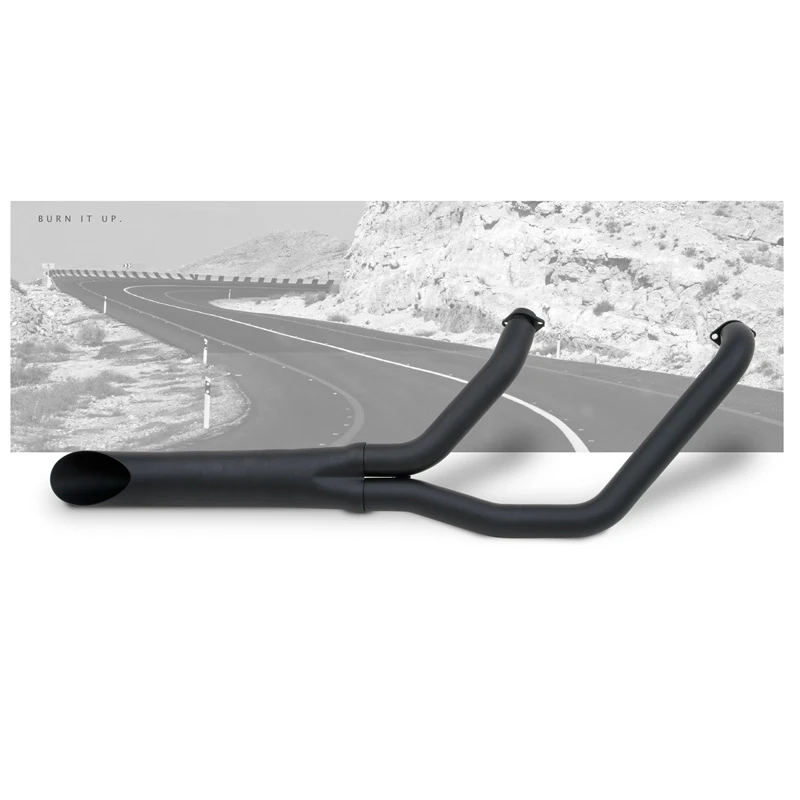 Hard-Krome 44b-6460 Side Burner Exhaust For Suzuki Boulevard M109R (2006-) 4 Hard-Krome 44b-6460 Side Burner Exhaust For Suzuki Boulevard M109R (2006-) - Image 2