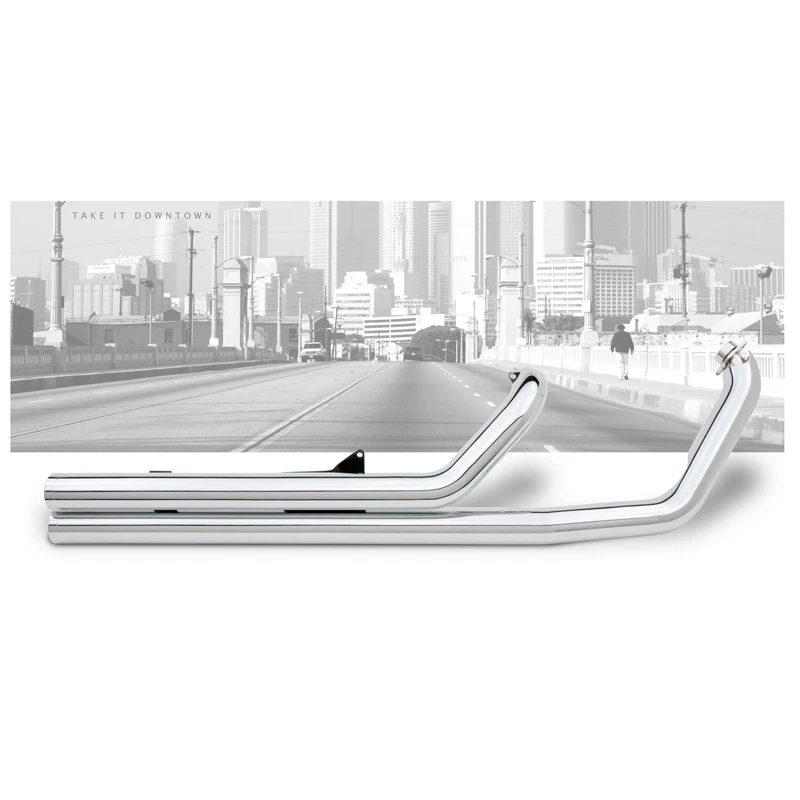 Hard-Krome 45-4840b 3" Big Straights Exhaust For Yamaha Roadliner 1900 (2006-2012) 4 Hard-Krome 45-4840b 3" Big Straights Exhaust For Yamaha Roadliner 1900 (2006-2012) - Image 2