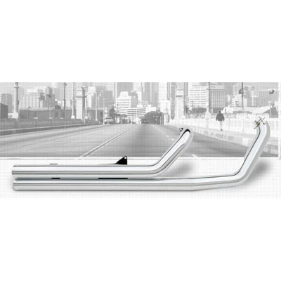 HARD-KROME 3" Big Straights Exhaust - Vulcan 1700 Classic 10-up 5 HARD-KROME 3" Big Straights Exhaust - Vulcan 1700 Classic 10-up - Image 3