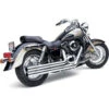 HARD-KROME 3" Big Straights Exhaust Vulcan 1500 Classic 96-up -COB Motorcycle Shop hard krome 45 8810b exhaust