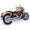 HARD-KROME 3" Big Straights Black Exhaust MeanStreak 1500 / MeanStreak 1600 -COB Motorcycle Shop hard krome 45b 8845b exhaust