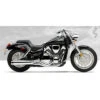 HARD-KROME Velocity Pro Exhaust - Honda VTX1300C 04-09 -COB Motorcycle Shop hard krome 461 2050 exhaust