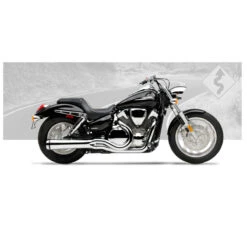 Hard-Krome 461-2055 Velocity Pro Exhaust For Honda VTX1300C (2004-2009)