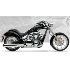 Hard-Krome Velocity Pro Exhaust - Honda VT1300CX Fury -COB Motorcycle Shop hard krome 461 2065 exhaust image2