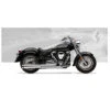 Hard-Krome 461-4030 Velocity Pro Exhaust For Yamaha Road Star 1600/1700 (1999-2012) -COB Motorcycle Shop hard krome 461 4030 velocity pro exhaust road star