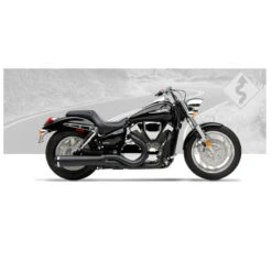 Hard-Krome 461b-2055 Velocity Pro Exhaust For Honda VTX1300C (2004-2009)