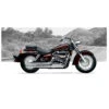 Hard-Krome 501-2010 American Classic II Exhaust For Honda Shadow Aero 750 (2004-2007) 1 Hard-Krome 501-2010 American Classic II Exhaust For Honda Shadow Aero 750 (2004-2007) -COB Motorcycle Shop hard krome 501 2010 american classic ii exhaust