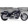 HARD-KROME American Classic II Exhaust VTX1800C 02-up -COB Motorcycle Shop hard krome 501 2070 exhaust