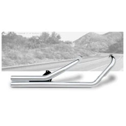 Hard-Krome 501-2075 American Classic II Exhaust For Honda VTX1800F (2005-2008) 5 Hard-Krome 501-2075 American Classic II Exhaust For Honda VTX1800F (2005-2008) -COB Motorcycle Shop hard krome 501 2075 american classic ii exhaust image2