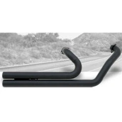 HARD-KROME American Classic II Black Ceramic Exhaust - Honda VT1300CX Fury -COB Motorcycle Shop hard krome 515 2065 exhaust image2