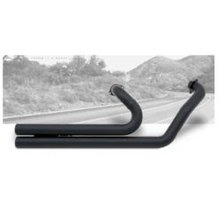 Hard-Krome 515-4010 American Classic II Exhaust For Yamaha V-Star 650 (1999-2012) -COB Motorcycle Shop hard krome 515 4010 american classic ii exhaust image2