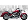 HARD-KROME 3" Big Straights Exhaust VTX1800N 04-up -COB Motorcycle Shop hard krome big straights