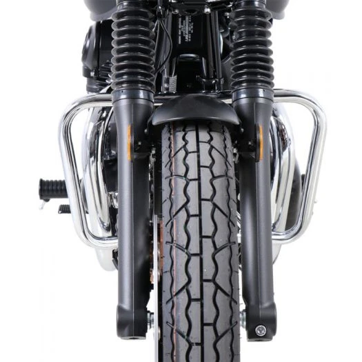 Hepco & Becker 501.2541 00 02 Engine Guard, Chrome For Kawasaki W800 Street/Cafe (2019-) 4 Hepco & Becker 501.2541 00 02 Engine Guard, Chrome For Kawasaki W800 Street/Cafe (2019-) - Image 2