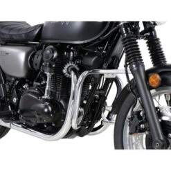 Hepco & Becker 501.2541 00 02 Engine Guard, Chrome For Kawasaki W800 Street/Cafe (2019-) 7 Hepco & Becker 501.2541 00 02 Engine Guard, Chrome For Kawasaki W800 Street/Cafe (2019-) -COB Motorcycle Shop hepco becker 501 2541 00 02 engine guard chrome image3