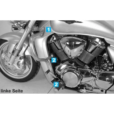 Hepco & Becker 501.3511 00 02 Engine Guard For Suzuki Boulevard M109R 3 Hepco & Becker 501.3511 00 02 Engine Guard For Suzuki Boulevard M109R