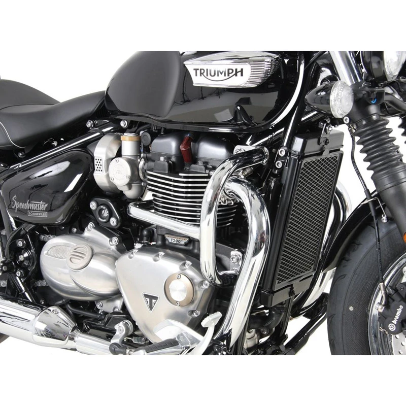 Hepco & Becker 501.7572 00 02 Engine Guard, Chrome For Bonneville Speedmaster (2018-) 5 Hepco & Becker 501.7572 00 02 Engine Guard, Chrome For Bonneville Speedmaster (2018-) - Image 3