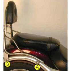 Hepco & Becker 600.4517 Sissy Bar Without Rear Rack For Yamaha Roadliner