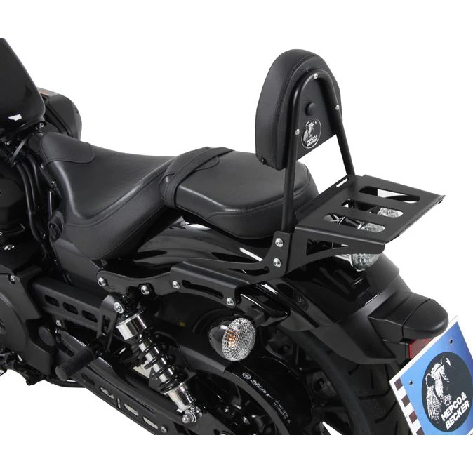 Hepco & Becker 611.4538 Sissybar With Rack For Yamaha XV950, R, Bolt 4 Hepco & Becker 611.4538 Sissybar With Rack For Yamaha XV950, R, Bolt - Image 2